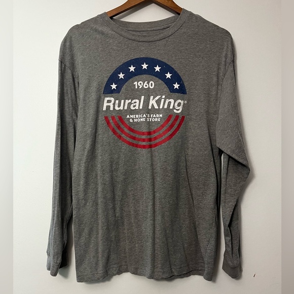 Rural King Other - Gray Long Sleeve Men's Tee